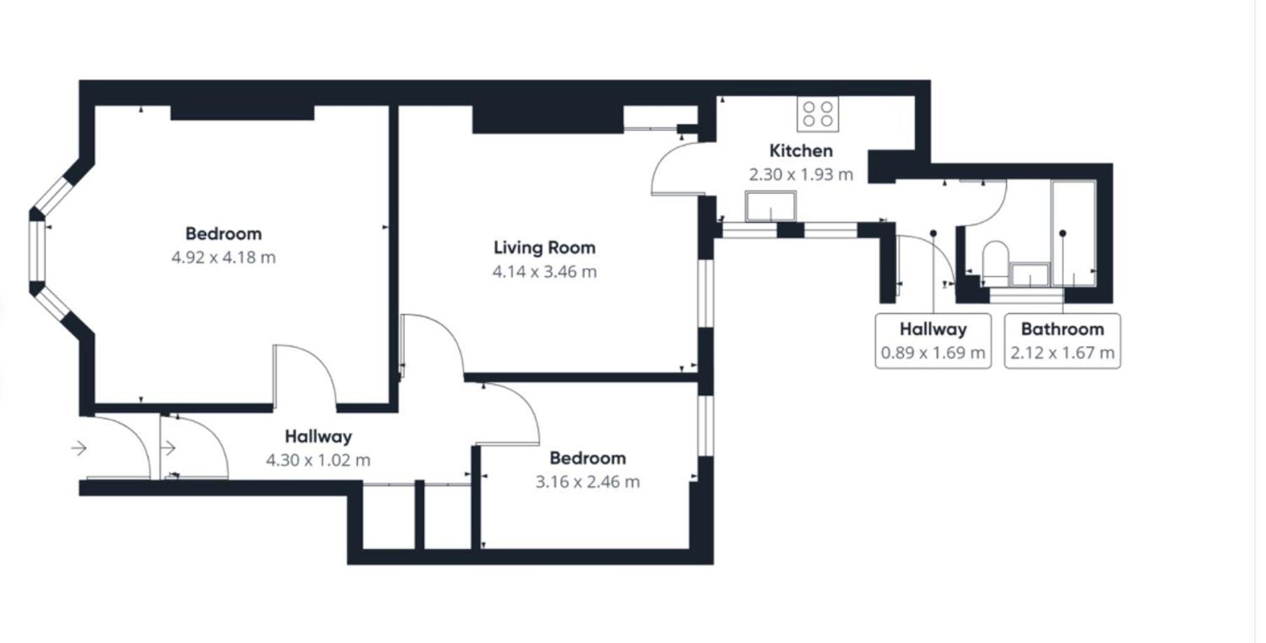Belford Apartment, Close To Tynemouth Exteriör bild